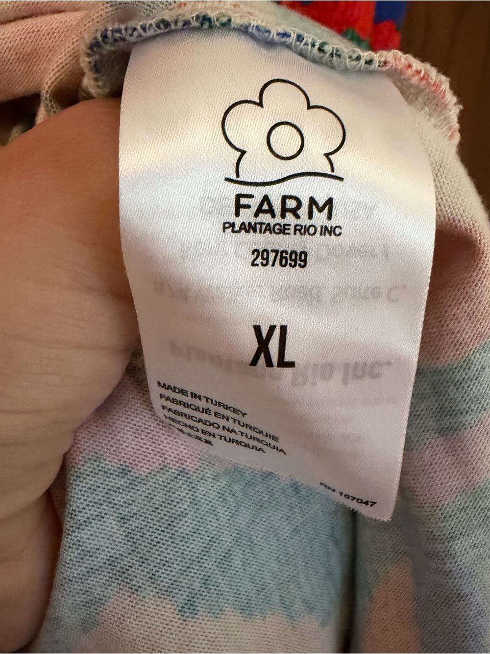 Farm Rio Patches Shirt Dress with Belt Size XL - Picture 9 of 11